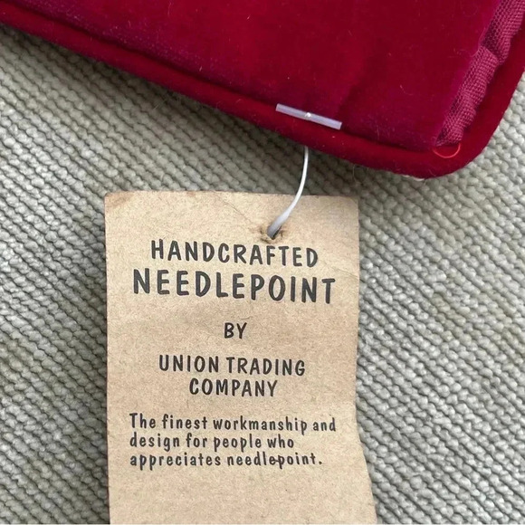 Vintage Handcrafted Needlepoint Glasses Case • New Old Stock - Picture 6 of 7